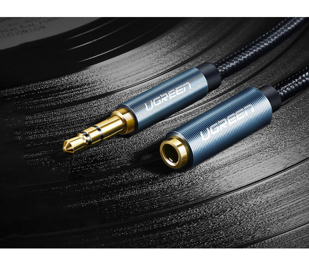 UGREEN AV118 Przedłużacz audio AUX jack 35 mm 1.5m czarny - 1501465 - zdjęcie 4
